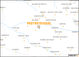 map of Protas\