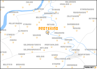 map of Protëkino