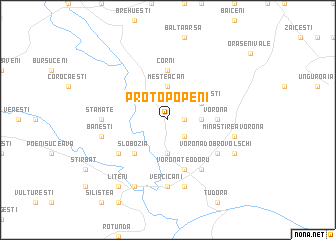 map of Protopopeni