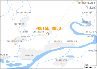 map of Protsenkovo