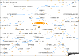 map of Proupiary