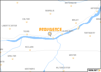 map of Providence