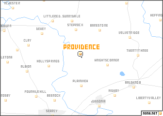 map of Providence