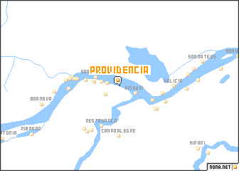 map of Providência