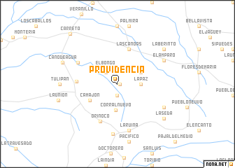 map of Providencia