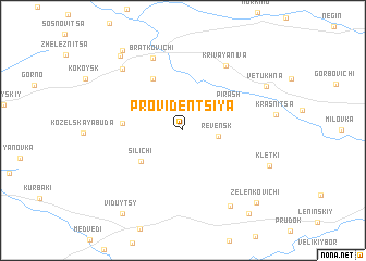 map of Providentsiya