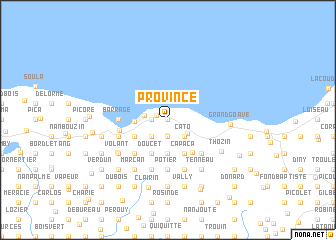 map of Province