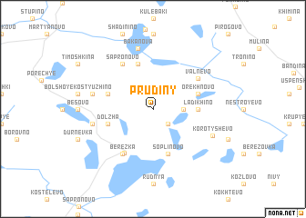 map of Prudiny