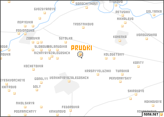 map of Prudki