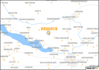 map of Prudnya