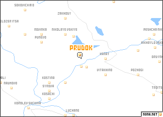 map of Prudok