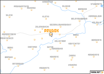 map of Prudok