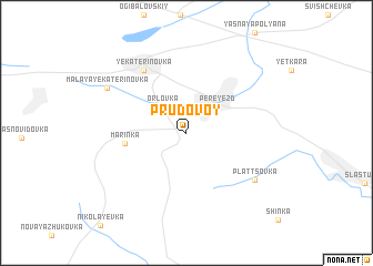 map of Prudovoy