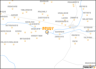 map of Prudy