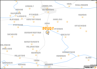 map of Prudy