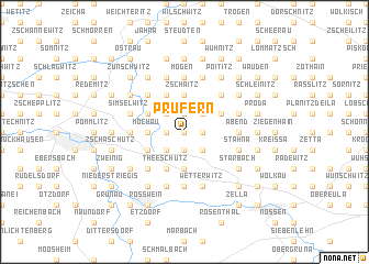 map of Prüfern