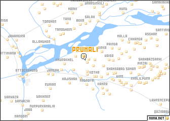 map of Prumali