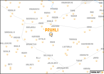 map of Prümli