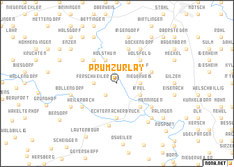 map of Prümzurlay