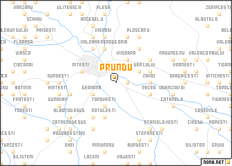 map of Prundu