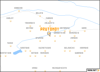 map of Prutomoy