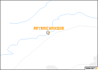 map of (( Pryanichnikova ))