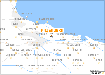 map of Przeróbka