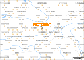 map of Przychody