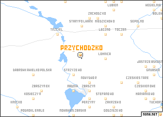 map of Przychodzko