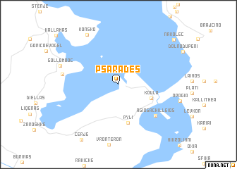 map of Psarádes