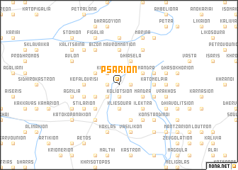map of Psárion