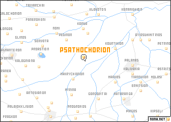 map of Psathochórion