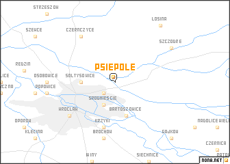 map of Psie Pole