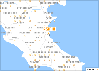 map of Psifiá