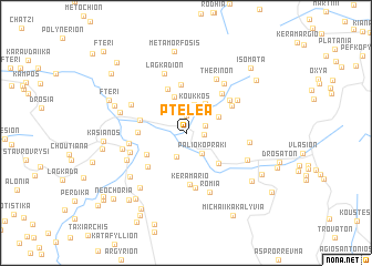 map of Pteléa