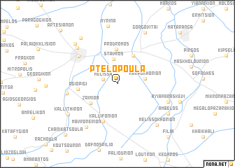 map of Ptelopoúla