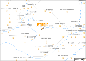 map of Pteriá