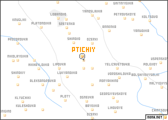 map of Ptichiy