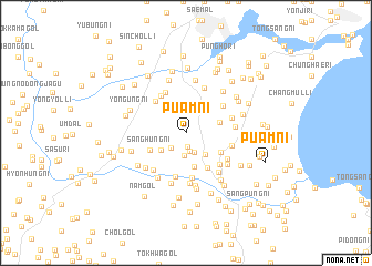 map of Puam-ni