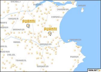 map of Puam-ni