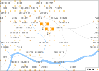 map of Puba