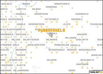 map of Pubbarawela