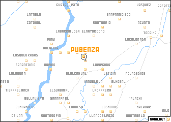 map of Pubenza