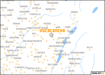 map of Pucacancha