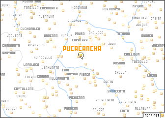 map of Pucacancha