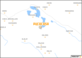 map of Pucacasa