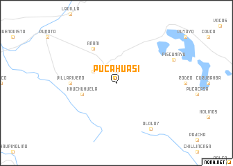 map of Pucahuasi