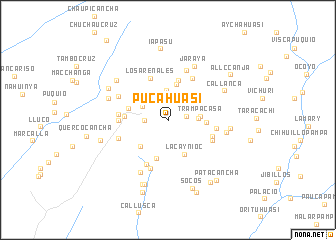 map of Pucahuasi