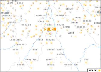 map of Pucah