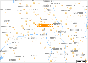 map of Pucamocco